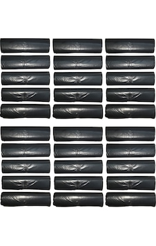 Büyük Boy Çöp Poşeti 65x80 Cm 50 Lt 10'lu Rulo 30 Paket Siyah Büyük Boy Çöp Poşeti 65x80 Cm 50 Lt 10'lu Rulo 30 Paket Siyah