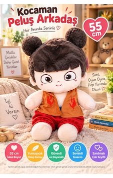 55 Cm Büyük Boy Peluş Bebek Sevimli Karakter Yumuşak Oyuncak Çocuk İçin Oyun Arkadaşı Uyku Oyuncağı Çok Renkli 55 Cm Büyük Boy Peluş Bebek Sevimli Karakter Yumuşak Oyuncak Çocuk İçin Oyun Arkadaşı Uyku Oyuncağı Çok Renkli
