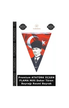 Premium Atatürk Üçgen Flama Milli Dekor Tören Bayrağı Resmi Bayrak Diğer Premium Atatürk Üçgen Flama Milli Dekor Tören Bayrağı Resmi Bayrak Diğer