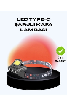 Cob - 634 - + Xpe Led Kafa Feneri 800 Lumen Usb Type C Şarjlı - Kmrsfres - Çok Modlu Cob - 634 - + Xpe Led Kafa Feneri 800 Lumen Usb Type C Şarjlı - Kmrsfres - Çok Modlu