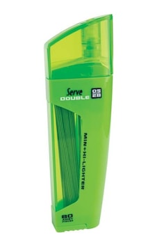 Serve Double 0.5 MM Min + Fosforlu Kalem Yeşil Serve Double 0.5 MM Min + Fosforlu Kalem Yeşil