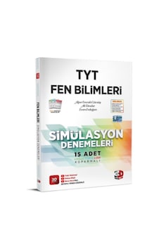 3D Yayınları TYT Fen Bilimleri Simülasyon Denemeleri - 3d tyt den 3D Yayınları TYT Fen Bilimleri Simülasyon Denemeleri - 3d tyt den
