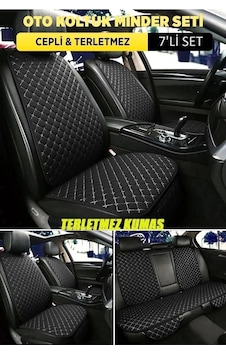 Hyundai Excel Terletmez Kumaş Minterletmez Kumaş 7 Parça Full Takım Siyah-beyaz Hyundai Excel Terletmez Kumaş Minterletmez Kumaş 7 Parça Full Takım Siyah-beyaz