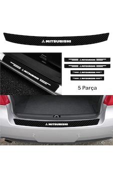 Mitsubishi Lancer İçin Uyumlu Aksesuar Oto Bağaj Ve Kapı Eşiği Sticker Set Karbon Kırmızı Mitsubishi Lancer İçin Uyumlu Aksesuar Oto Bağaj Ve Kapı Eşiği Sticker Set Karbon Kırmızı