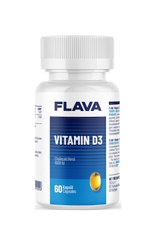 Vitamin D3 - 60 Kapsül