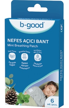 B-Good Nefes Açıcı Bant 6Lı B-Good Nefes Açıcı Bant 6Lı