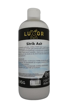 Luxor Kimya Sitrik Asit 400 Gr Luxor Kimya Sitrik Asit 400 Gr