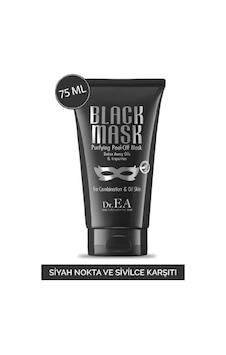 Dr. Ea Siyah Nokta ve Sivilce Karşıtı Soyulabilir Siyah Maske 75 ML Dr. Ea Siyah Nokta ve Sivilce Karşıtı Soyulabilir Siyah Maske 75 ML
