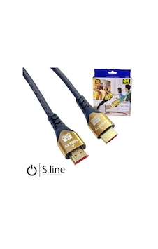 S Line 10 Metre 8k Hdmı Kablo Erkek-erkek