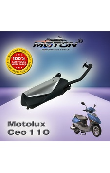 Motolux Ceo 110 Uyumlu Komple Egzoz