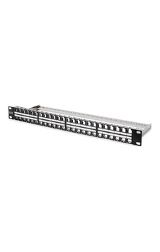 Digitus 48 Port Boş Patch Panel, Zırhlı Keystone Jack Takılabilir, 1u Yüksekliğinde, Siyah Ral 9005 Renk-19140 Digitus 48 Port Boş Patch Panel, Zırhlı Keystone Jack Takılabilir, 1u Yüksekliğinde, Siyah Ral 9005 Renk-19140