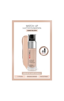 Newwell Match Up Matte Foundation Sand Bloom 01 34 Gr 001 C Newwell Match Up Matte Foundation Sand Bloom 01 34 Gr 001 C