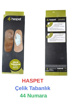 Hapet - Çelik Tabanlık 44 Numara Hapet - Çelik Tabanlık 44 Numara