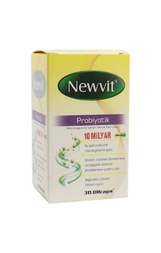 Newvit Probiyotik 30 Kapsül Newvit Probiyotik 30 Kapsül