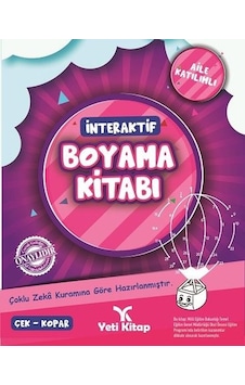 İnteraktif Boyama Kitabı 2- Yeti Kitap