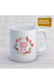 Kişiye Özel İsim Yazılabilir Anneler Günün Kutlu Olsun Kupa Bardak Çok Renkli Kişiye Özel İsim Yazılabilir Anneler Günün Kutlu Olsun Kupa Bardak Çok Renkli