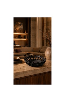 Modern Dekoratif Meyve & Sunum Kasesi / Salon, Mutfak Ve Sehpa Dekoru Beyaz Modern Dekoratif Meyve & Sunum Kasesi / Salon, Mutfak Ve Sehpa Dekoru Beyaz