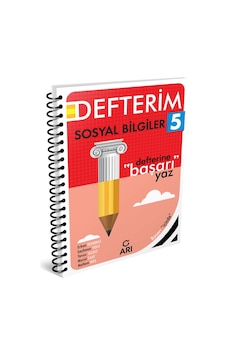 Arı Yayıncılık 5 Sınıf Sosyal Bilgiler Defterim Güncel Arı Yayıncılık 5 Sınıf Sosyal Bilgiler Defterim Güncel