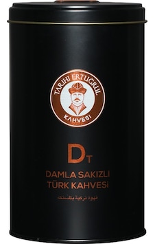 Tarihi Ertuğrul Kahvesi Damla Sakızlı Türk Kahvesi Teneke 250 G Tarihi Ertuğrul Kahvesi Damla Sakızlı Türk Kahvesi Teneke 250 G