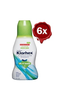 Dentasave Klorhex Günlük Bakım Ağız Çalkalama Suyu 6 x 300 ML Dentasave Klorhex Günlük Bakım Ağız Çalkalama Suyu 6 x 300 ML