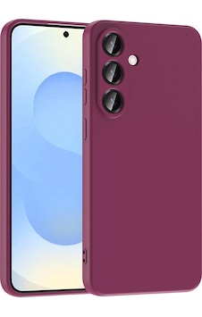 Samsung Uyumlu Galaxy S25 Fe Kılıf Zore Mara Lansman Kapak Koyu Mor Samsung Uyumlu Galaxy S25 Fe Kılıf Zore Mara Lansman Kapak Koyu Mor