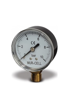 Murcell Manometre 0-10 Bar Meck 1 4" Çıkış Murcell Manometre 0-10 Bar Meck 1 4" Çıkış