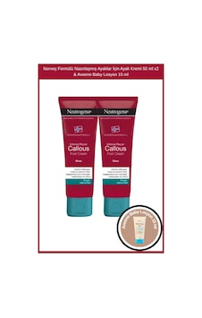 Neutrogena Norveç Nasırlaşmış Ayaklar İçin Ayak Kremi 2 x 50 ML + Aveeno Baby Losyon 15 ML Neutrogena Norveç Nasırlaşmış Ayaklar İçin Ayak Kremi 2 x 50 ML + Aveeno Baby Losyon 15 ML
