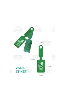 Trink Çanta Valiz Etiketi Ve Bavul Etiketi 2 Adet Şeffaf Trink Çanta Valiz Etiketi Ve Bavul Etiketi 2 Adet Şeffaf