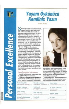 Personal Excellence - Yaşam Rotanızı Keşfedin - Yaşam Öykünüzü Kendiniz Yazın - Retro Eski Basım Koleksiyon Temmuz 2004 Yıl:5 Sayı:57 Personal Excellence - Yaşam Rotanızı Keşfedin - Yaşam Öykünüzü Kendiniz Yazın - Retro Eski Basım Koleksiyon Temmuz 2004 Yıl:5 Sayı:57