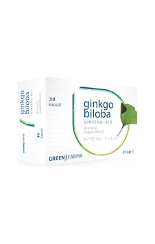 Green Farma Ginkgo Biloba Gingseng B12 30 Kapsül Green Farma Ginkgo Biloba Gingseng B12 30 Kapsül