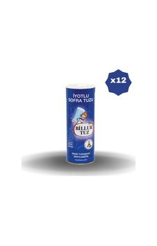 Billur İyotlu Tuz 125 Gr X 12 Adet