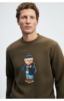 Lufian Mıles Erkek Sweatshirt Kahverengi Kahverengi 112030201100400 Lufian Mıles Erkek Sweatshirt Kahverengi Kahverengi 112030201100400