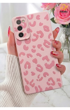 Fibaks Galaxy S20 Fe Uyumlu Kılıf Pembe Leopar Şık Tasarımlı Premium İnce Soft Silikon Fibaks Galaxy S20 Fe Uyumlu Kılıf Pembe Leopar Şık Tasarımlı Premium İnce Soft Silikon