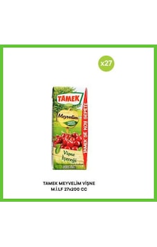 Bezos Tamek Vişne Nektarı 200 Ml 27 Adet Dmc Bezos Tamek Vişne Nektarı 200 Ml 27 Adet Dmc