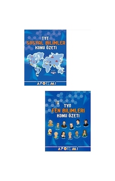 Apotemi Tyt Sosyal Konu Özeti ve Tyt Fen Bilimleri Konu Özeti Set Apotemi Tyt Sosyal Konu Özeti ve Tyt Fen Bilimleri Konu Özeti Set