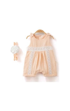 Miomini Baby Müslin Saç Bantlı Slopet 3659 SOMON