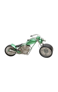 Lucky Art Metal Yeşil Motorsiklet Saat Lucky Art Metal Yeşil Motorsiklet Saat