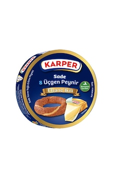Karper Üçgen Peynir Sade 100 Gr X12 Paket