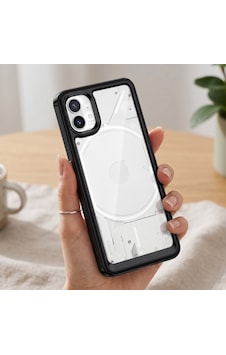 Caseonn Nothing Phone 1 Kılıf Kamera Korumalı Darbe Emici Şeffaf Arka Kapak Siyah Caseonn Nothing Phone 1 Kılıf Kamera Korumalı Darbe Emici Şeffaf Arka Kapak Siyah