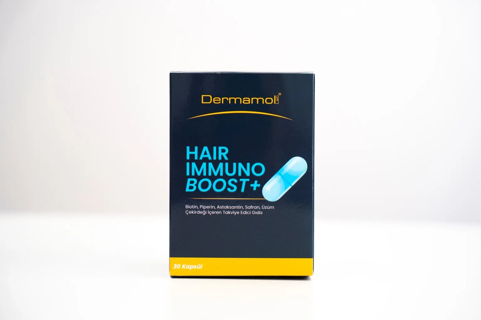 Dermamol Hair Immunoboost+ Saç Bakım Takviye Edici Gıda 30 Kapsül