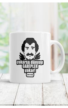 Yakarsa Dünyayı Garipler Yakar Kupa Bardak Beyaz Yakarsa Dünyayı Garipler Yakar Kupa Bardak Beyaz