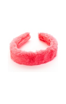 Biem Düz Peluş Taç Koyu Pembe Çok Renkli Biem Düz Peluş Taç Koyu Pembe Çok Renkli