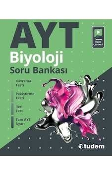 AYT Biyoloji Soru Bankası - Tudem Yayınları AYT Biyoloji Soru Bankası - Tudem Yayınları