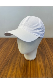 Hamze Mikro Paraşüt Delikli Kumaş Yazlık Unisex Beyzbol Cap Şapka Beyaz Hamze Mikro Paraşüt Delikli Kumaş Yazlık Unisex Beyzbol Cap Şapka Beyaz