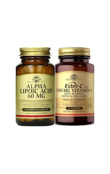 Solgar Alpha Lipoic Acid 60 Mg 60 Kapsül +solgar Ester-c Plus 1000mg 30 Tablet Solgar Alpha Lipoic Acid 60 Mg 60 Kapsül +solgar Ester-c Plus 1000mg 30 Tablet