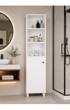 Paris Beyaz Banyo Dolabı Beyaz Paris Beyaz Banyo Dolabı Beyaz