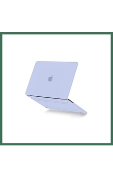 En-cag Macbook Pro 13 2021 Macbook Buzlu Kapak - Lila Bss En-cag Macbook Pro 13 2021 Macbook Buzlu Kapak - Lila Bss