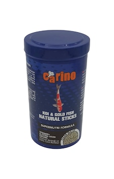 Carino Koi & Goldfish Natural Sticks Koi ve Japon Balık Yemi 100 Carino Koi & Goldfish Natural Sticks Koi ve Japon Balık Yemi 100