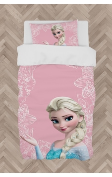 Mekta Home Bebek Ve Çocuk Odası Motifli Elsa Desenli Pembe Nevresim Takımı Mekta Home Bebek Ve Çocuk Odası Motifli Elsa Desenli Pembe Nevresim Takımı