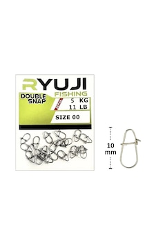 Ryuji Japanese Double Snap Klips No:00 20 Adet Ryuji Japanese Double Snap Klips No:00 20 Adet